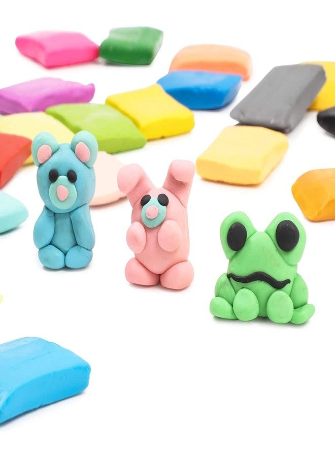 Bright Creations 24 Colors Polymer Clay, Oven Bake Modeling for DIY Crafts - Image 3