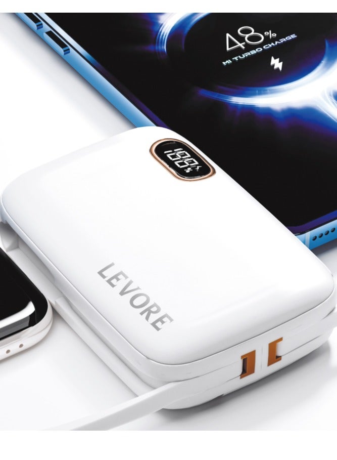 ليفور باور بانك 22.5 واط شاشة رقمية 10000 مللي أمبير - Image 3