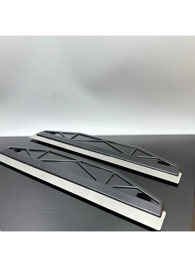 Black Cutting Knife Stainless Steel Wallpaper Film Cutter Tool Durable Plastic Metal Scraper With Ruler Edge For DIY Home Renovation - Image 5