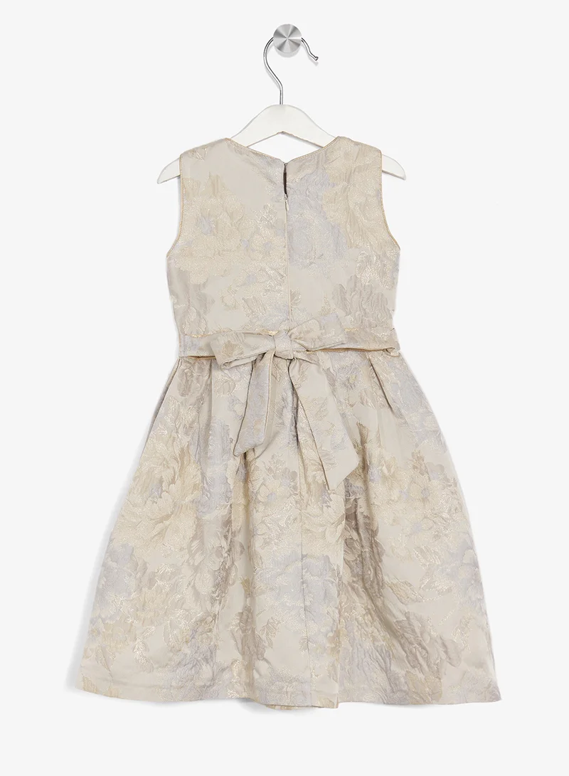 Little Golden Apple Little Belted Dress