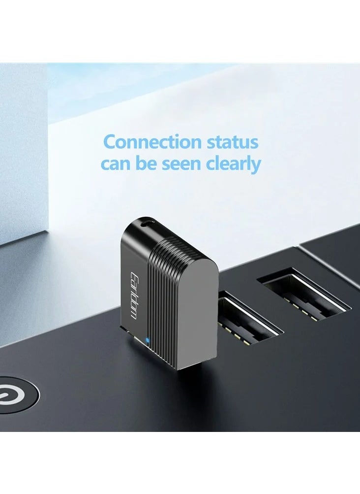 Generic - EARLDOM M90 USB Wireless Audio Adapter Bluetooth 5.0 Audio Receiver Transmitter for Car, Computer - Image 1