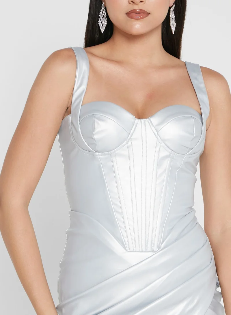 lavish alice Corset Wrap Dress