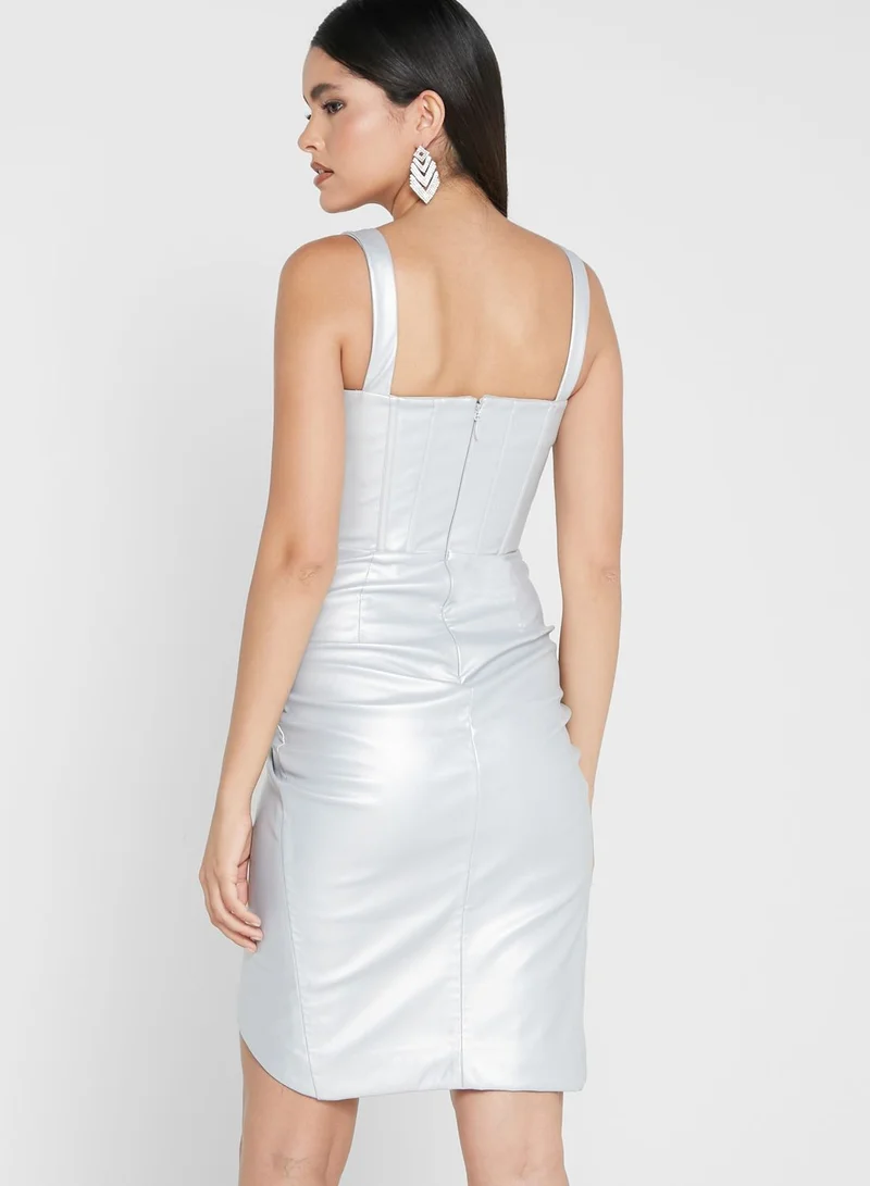 lavish alice Corset Wrap Dress