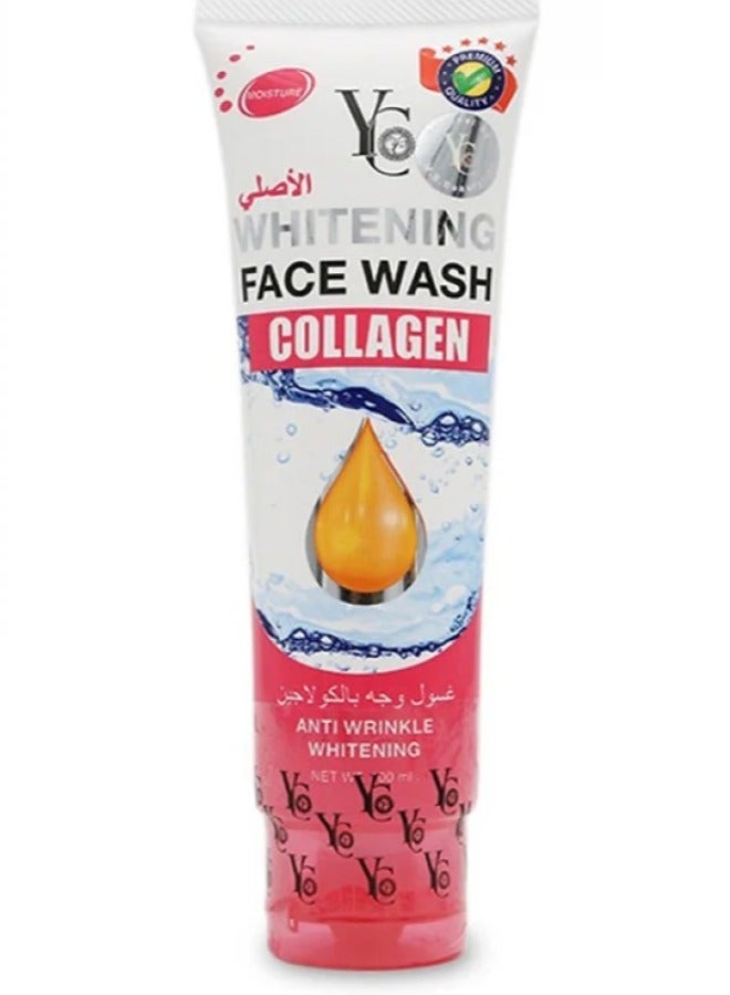 YC Whitening Face Wash Collagen 100 ml