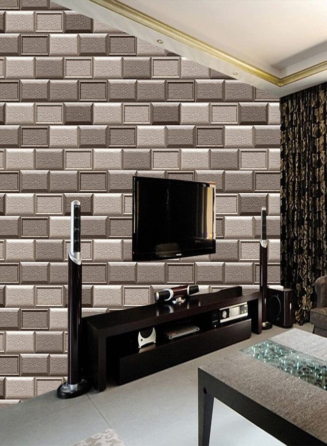 DECOR PRODUCTION Self Adhesive Wallpaper Wall Sticker for Home Decor, Living Room, Bedroom, Hall, Kids Room, Play Room(wallpaper-82-pt04, 10sq.ft) - Image 3