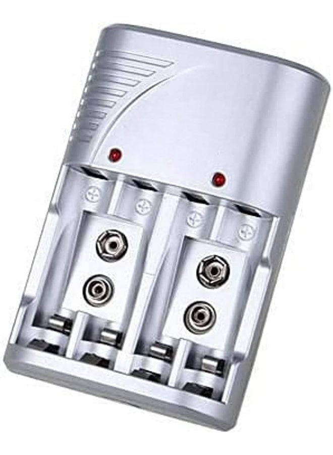 melfi 4 Slots Universal Rechargeable Charger For Aa Aaa Nicd 9V Ni-Mh Batteries  - Image 1