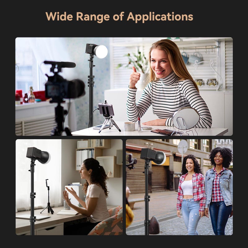 SMALLRIG Silicone Diffuser, COB Light Diffuser, Lighting Accessory for SmallRig RC60 /RC100 COB LED Video Light - 4529 - Image 5