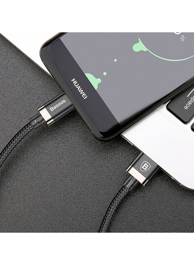 بيسوس كابل USB من سلسلة غولدن بيلت أسود/ذهبي - Image 4