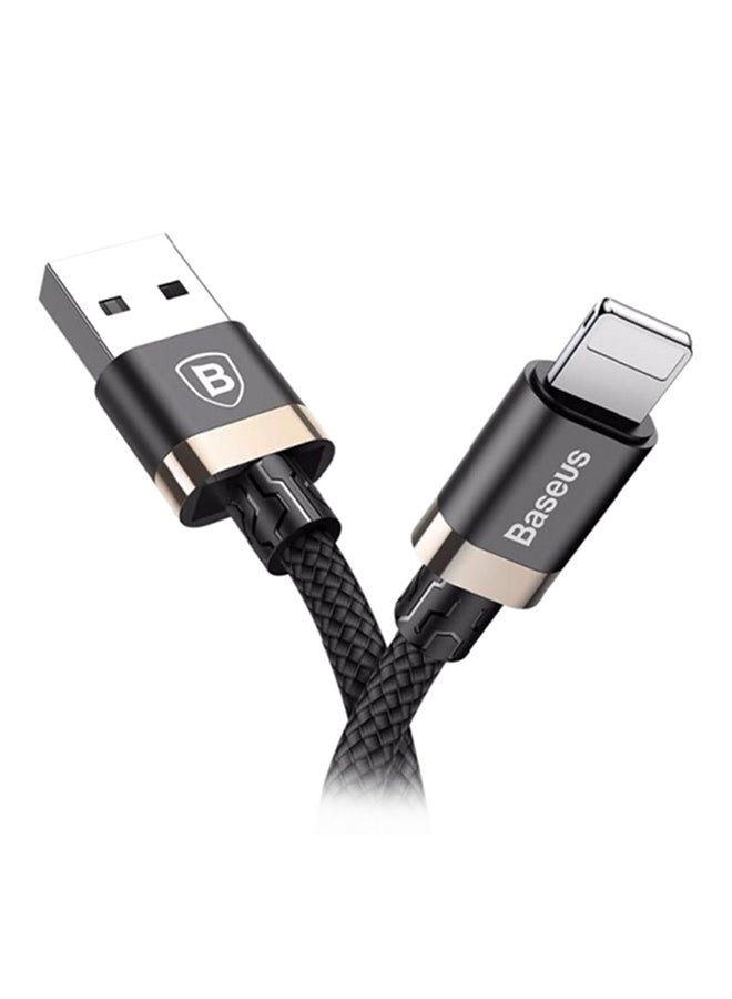 بيسوس كابل USB من سلسلة غولدن بيلت أسود/ذهبي - Image 1
