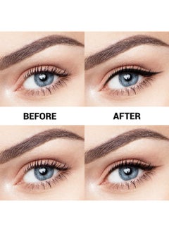 Music Flower Music Flower Gel Eyeliner, Black and Brown Eyeliner Waterproof Long Lasting Smudge Proof Gel Liner with 2 Brushes, Easy to Apply Eye Makeup 3 g, Pack of 2  - Image 4