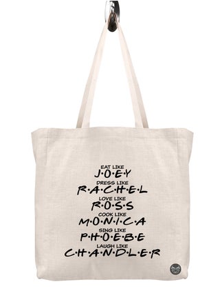 Canvas bag with Friends logo print - pzsku/Z007F41B4C22A8F0DF321Z/45/_/1706148055/c559caed-cc89-458b-818d-27fa17bd6a98