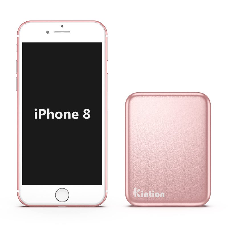 Kintion Pocket Mirror, 1X/3X Magnification LED Compact Travel Makeup Mirror with Light for Purse, 2-Sided, Portable, Folding, Handheld, Small Lighted Mirror for Gift, Rose Gold - Image 4