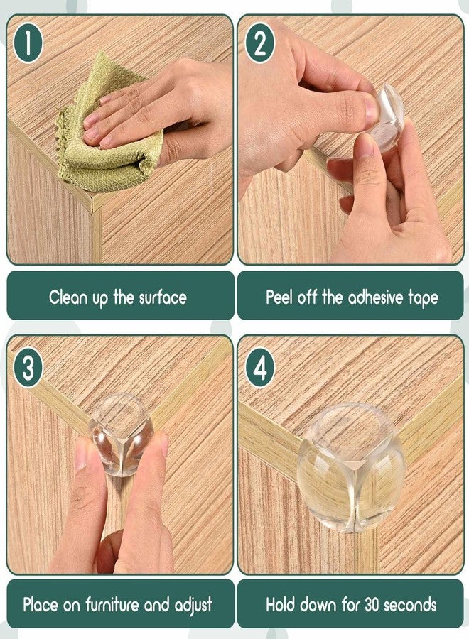 Boulevar Large Corner Protector for Kids, Safety Protection from Sharp Edges and Corners of Furniture with Strong Adhesive, Child Proofing Corner Guards (Transparent, Pack of 12 Pack) - Image 5