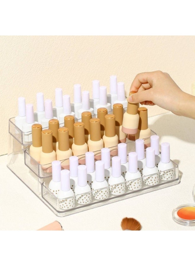 سلم و منظم للميكب متعدد الاستخدامات للمطبخ و برطمانات التوابل والاكسسورات و البرفانات - Image 3