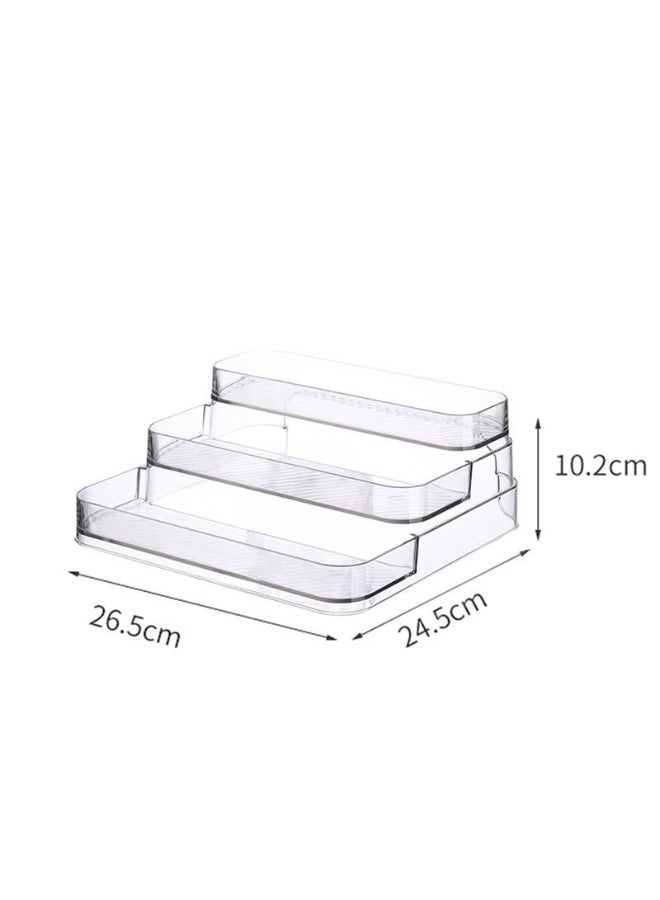 سلم و منظم للميكب متعدد الاستخدامات للمطبخ و برطمانات التوابل والاكسسورات و البرفانات - Image 4