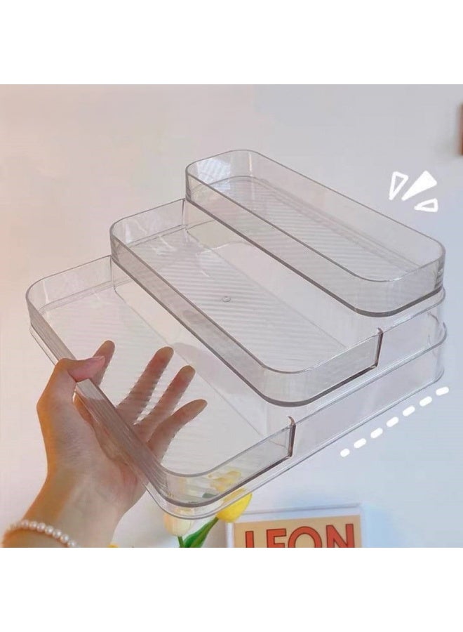 سلم و منظم للميكب متعدد الاستخدامات للمطبخ و برطمانات التوابل والاكسسورات و البرفانات - Image 1