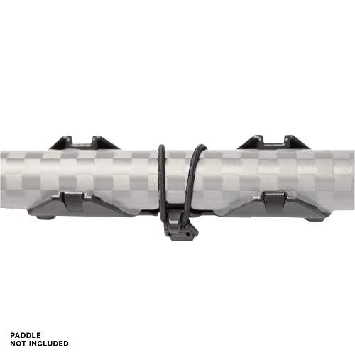 YakAttack PadLoc Kayak Paddle Holder with 2-Screw Universal Mount | Secure Paddle Clip with Two Points of Contact | Fits Standard Oar Shafts | Quiet & Durable | Kayak Accessories | Made in USA - Image 2