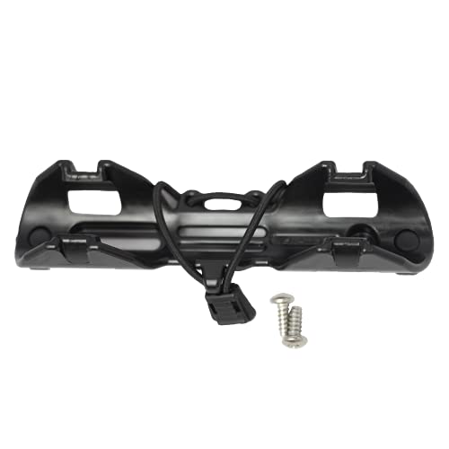 YakAttack PadLoc Kayak Paddle Holder with 2-Screw Universal Mount | Secure Paddle Clip with Two Points of Contact | Fits Standard Oar Shafts | Quiet & Durable | Kayak Accessories | Made in USA - Image 1