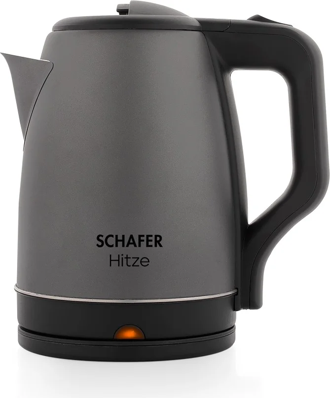 Schafer Hitze Stainless Steel Kettle-Anthracite