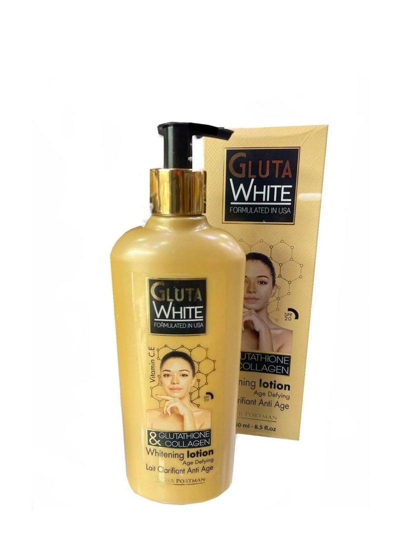 Gluta White Glutathione & Collagen Whitening Body Lotion 250 ml