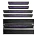 SHMZK 4 PCS Car Door Sill Protector Waterproof Carbon Fiber Style Car Door Entry Guard Sill Protector AntiScratch Door Threshold Strips Stickers for Most Vehicles Car Accessories Purple4pcs - Image 2