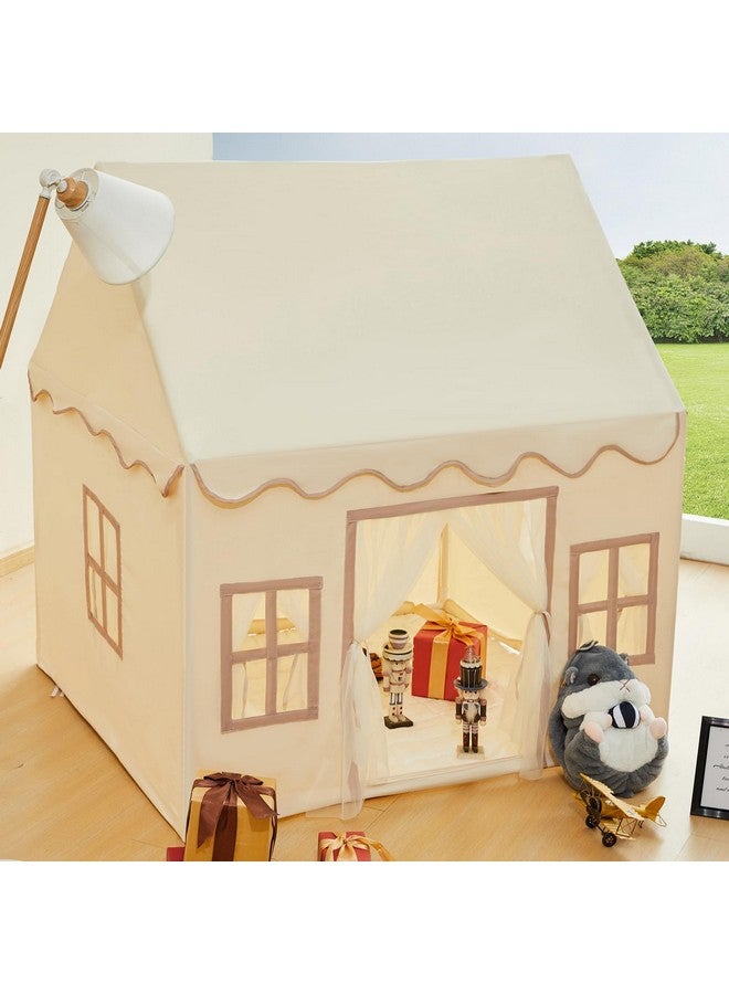 Rongfa Playhouse Play Tent For Kidsportable With Padded Mat Star Lights Carry Bag Kids Play Tent Indoor & Outdoor Washable Kids Play House For Toddler - Image 1