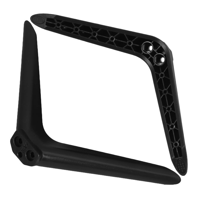 2pcs Universal TV Stand Base with Screws Small TV Bracket Bedroom or Living Room Freestanding TV Holder Stand for Tabletop Use for 37-43 Inches TV Display and Entertainment - Image 1