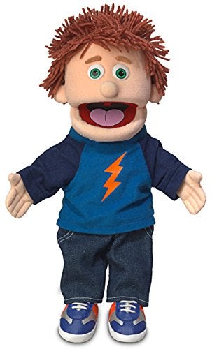 سيلي بابتس 14 "" Tommy Peach Boy Hand Puppet - Image 1