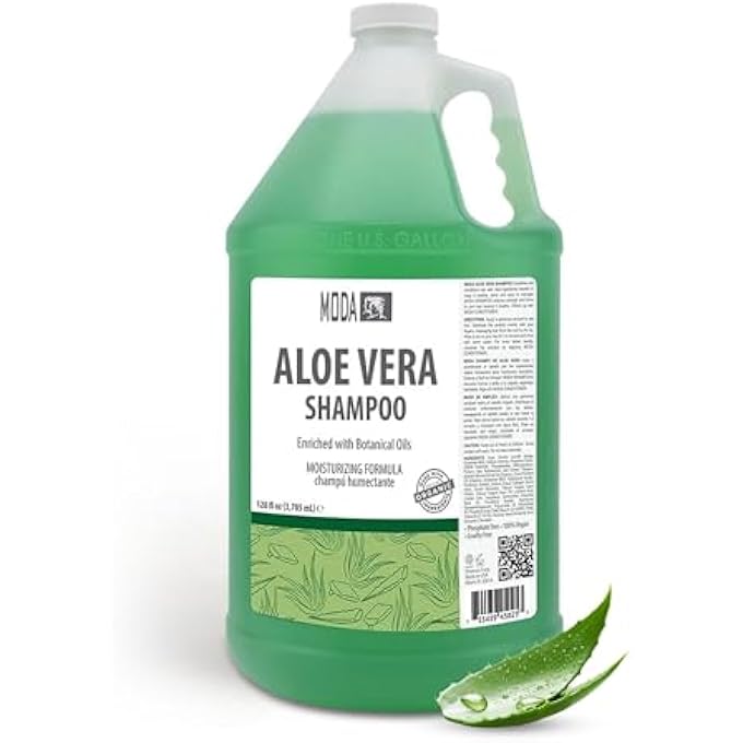 MODA 1 GALLON SHAMPOO (ALOE VERA) - Image 1