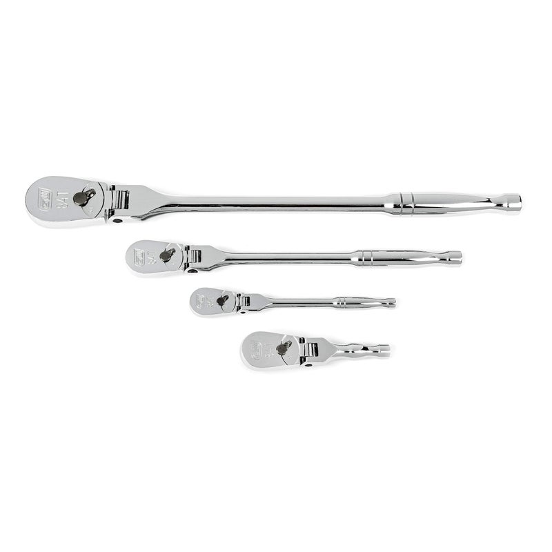 GEARWRENCH 4 Pc Flex Handle RATCHET SET 84T 81230A07