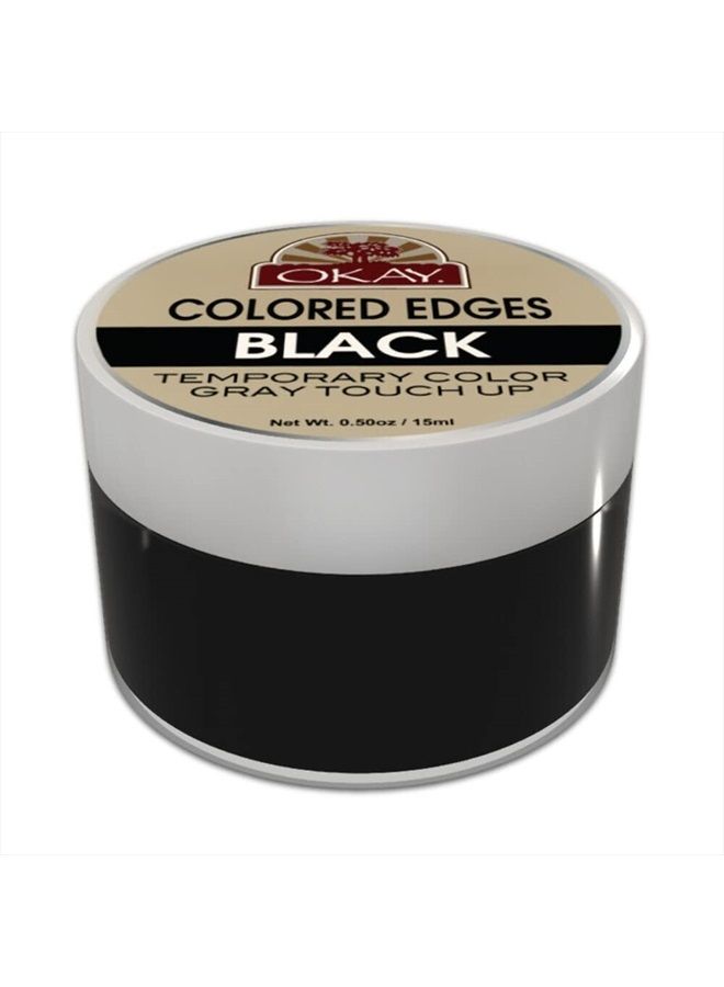 OKAY COLORED EDGES BLACK .5oz / 15ml - Image 2