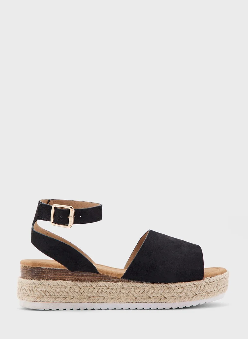 Truffle Flatform Espadrille Wedge Sandal