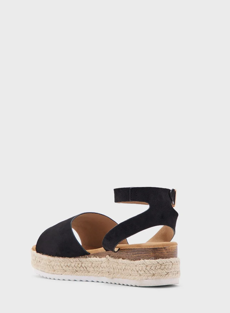 Truffle Flatform Espadrille Wedge Sandal