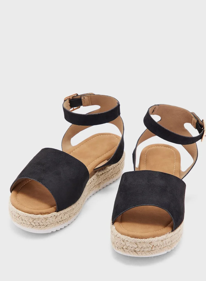 Truffle Flatform Espadrille Wedge Sandal