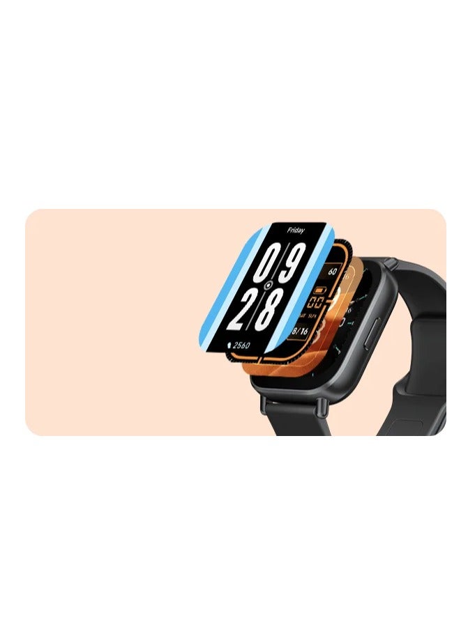 ريبنيو ساعة ذكية Redmi Watch 5  شاشة LCD مقاس 2.0 بوصة عمر بطارية طويل مكالمات عبر البلوتوث تقليل الضوضاء تتبع الصحة مقاومة للماء 5ATM عمر البطارية 18 يومًا اصدار حديث(أبيض) - Image 5