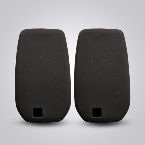 Autobase Key fob Cover for Toyota 2025 Camry 2019-2025 Land Cruiser 2021-2025 Venza Hilux Fortuner 2023-2025 Highlander Tundra Corolla bZ4X Prius 4 Buttons (Black) - Image 4