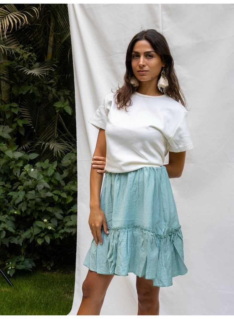 Pavo Mint Caroline Skirt - Image 1