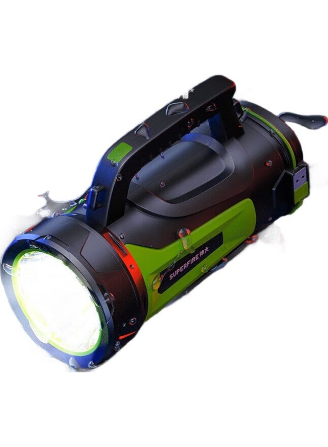 SupFire Gts3 Flashlight, High Brightness, Long Battery Life, Outdoor Survival, Ultra-Bright Long-Range, Handheld Searchlight, Emergency Patrol, Mining Lamp - Image 1