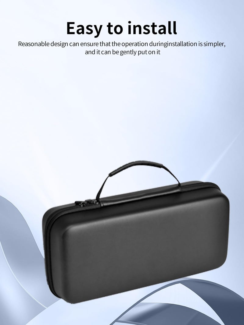WUNIAK Storage Bag for Lenovo Legion Go S 8.8 inch Gaming Console，360 Protective Bag Carrying Case with Shoulder Straps Water-Resistant，Black. - Image 3