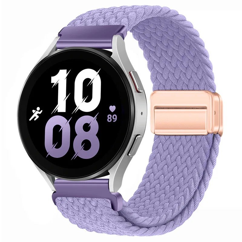 Bluejw Nylon Woven Replacement Watch Strap for Samsung Galaxy Watch 7 / Galaxy Watch GT3 / Huawei Watch GT4 – 18mm 20mm 22mm Smartwatch Band - Image 1