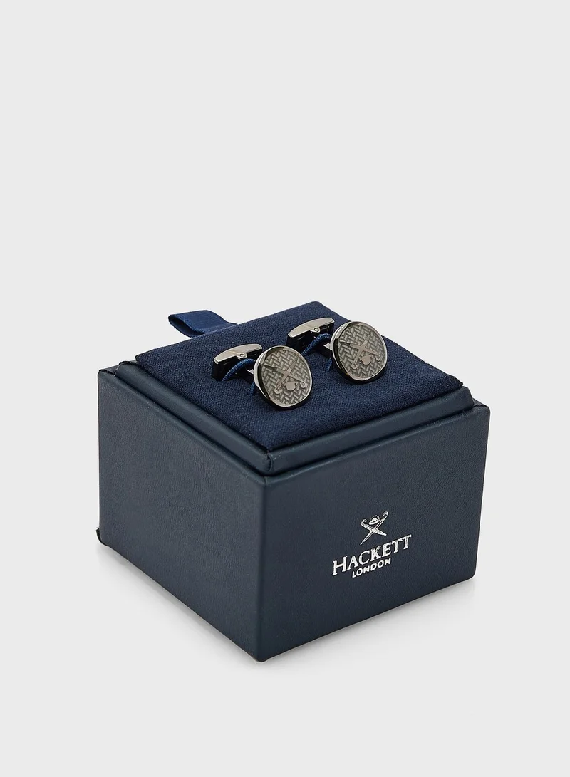 Hackett Brolly Bowler Logo Cufflinks