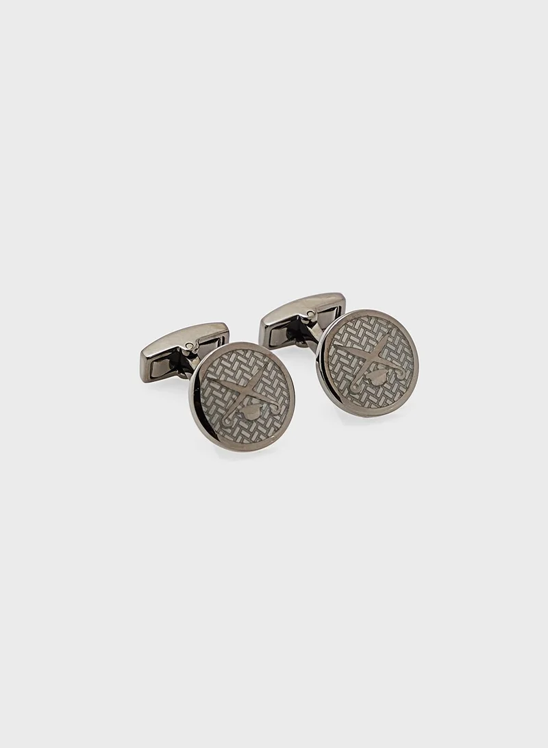Hackett Brolly Bowler Logo Cufflinks