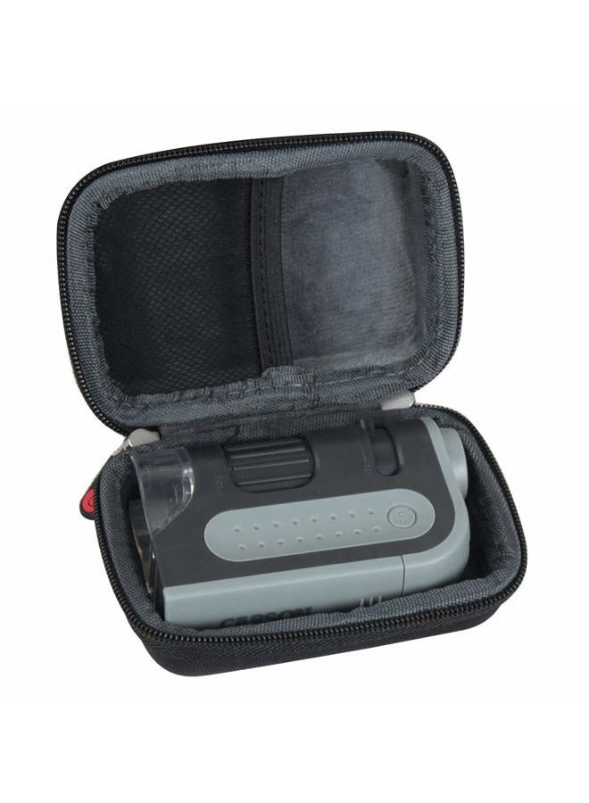Hermitshell Hard Travel Case for Carson MicroBrite Plus 60x-120x Power LED Lighted Pocket Microscope - Image 1