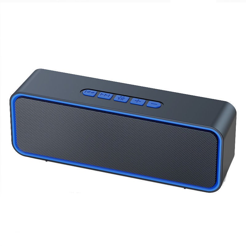 Portable Bluetooth Speaker High Bass Blue 
