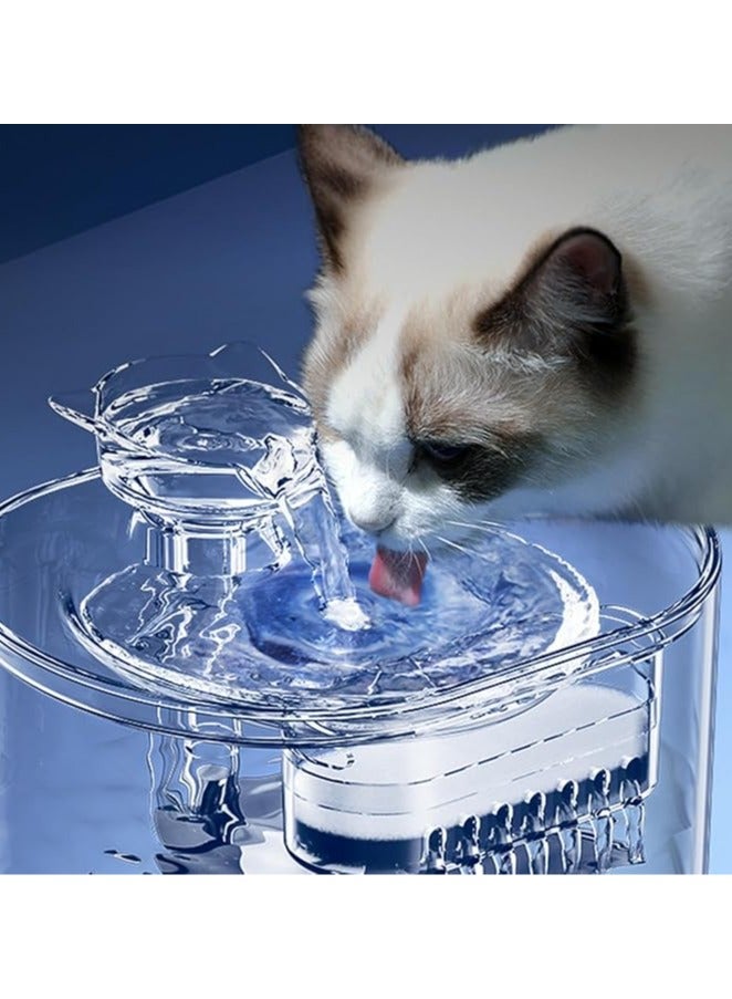 general Cat Water Dispenser Automatic Water Dispenser Large Capacity Pet Water Dispenser Dog Water Dispenser Small Cat and Dog Water Dispenser Small Cat Automatic Water Dispenser - Image 4
