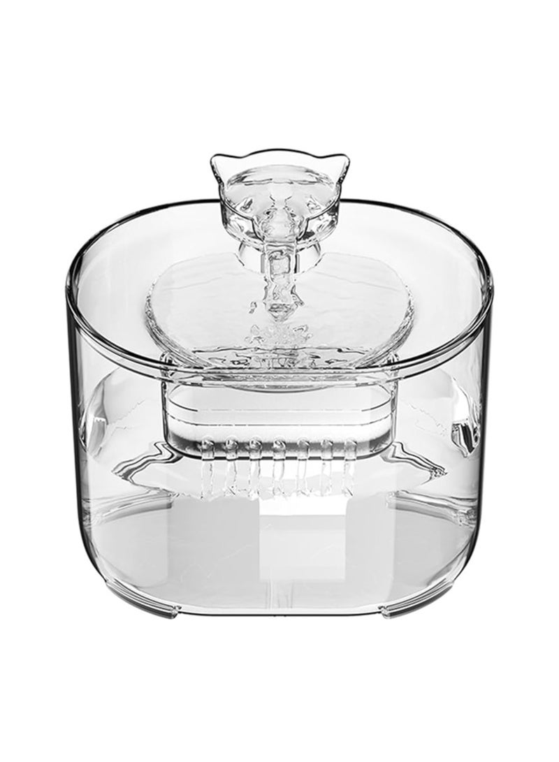 general Cat Water Dispenser Automatic Water Dispenser Large Capacity Pet Water Dispenser Dog Water Dispenser Small Cat and Dog Water Dispenser Small Cat Automatic Water Dispenser - Image 1