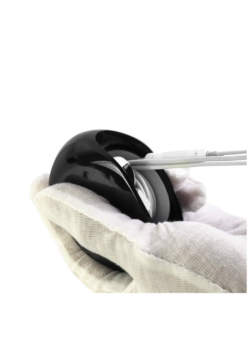 SOLARAE Automatic Portable Cable Winder, Retractable Cord Organizer, Cord Management, Headphone Cable Storage Headphone Keeper for USB Cables Earphone, USB Cable and Charging Cable, 2 Pack - Image 5