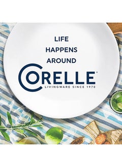 Corelle Set Of 6 Dinner Plate Linen Weave 1135339 26cm  - Image 2