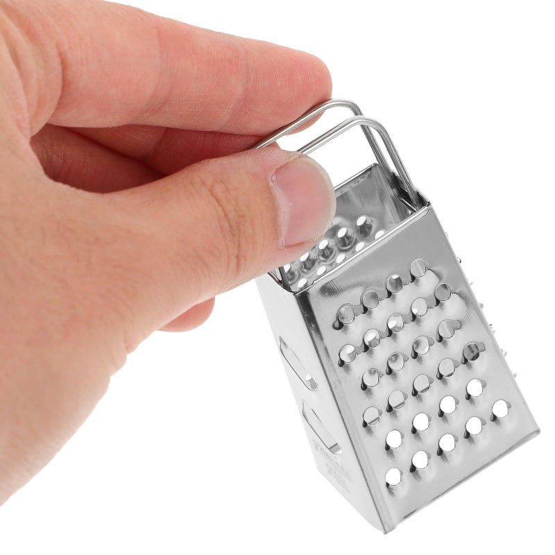 4Pcs Stainless Steel Cheese Grater Multi Function Zester With Dual Line Blades - Image 5