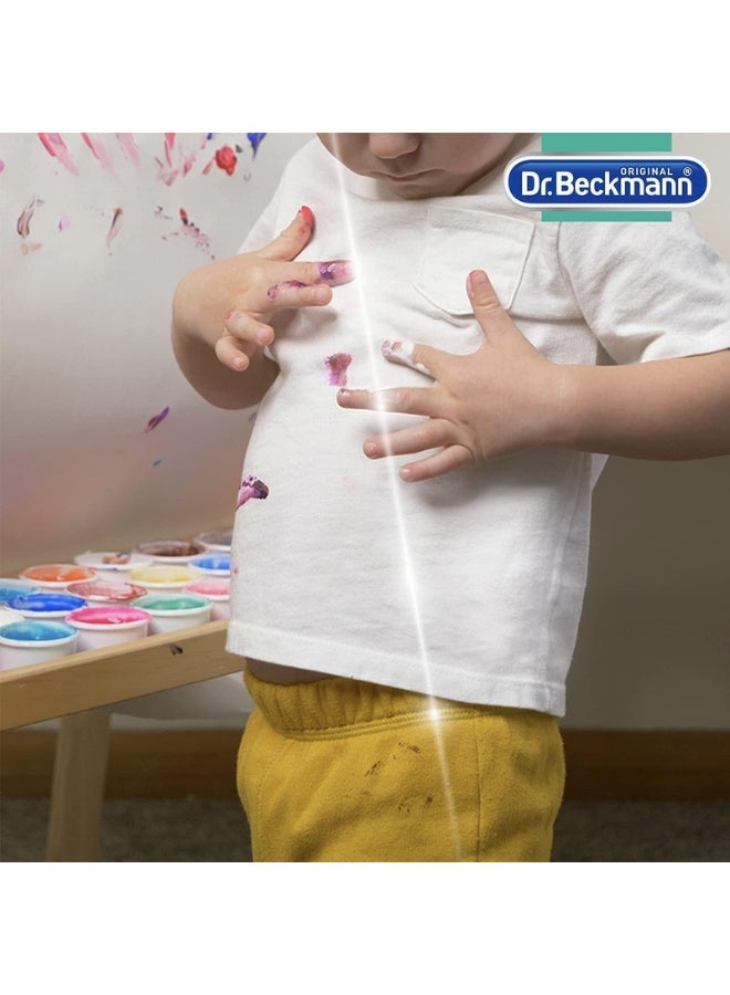 Dr. Beckmann Dr.Beckmann Expert Laundry Fabric Stain Remover Liquid, Removes Tough Stain from Pen Marker Crayon Ink Water Color , For Colors and Whites, Made in Germany - 50 ML - Image 3